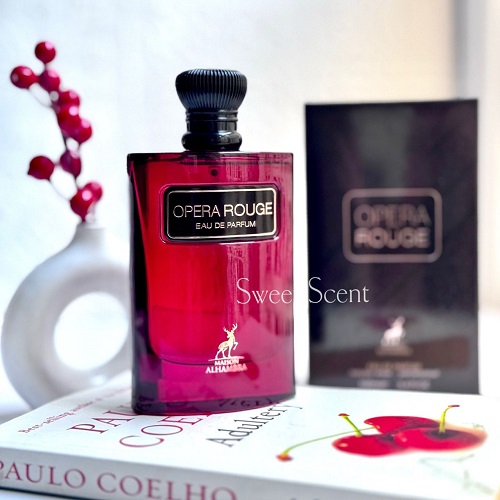 عطر ادکلن زنانه ایو سن لورن بلک اوپیوم اور رد (اپرا رژ میسون